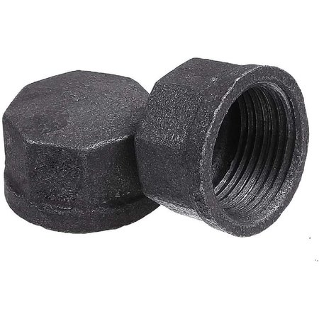 Ironwerks Designs 3/4" Iron Pipe Cap, 10PK IW-CAP-3/4-10